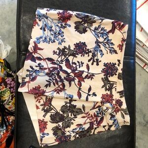 Zara Basics Faux Wrap Skort